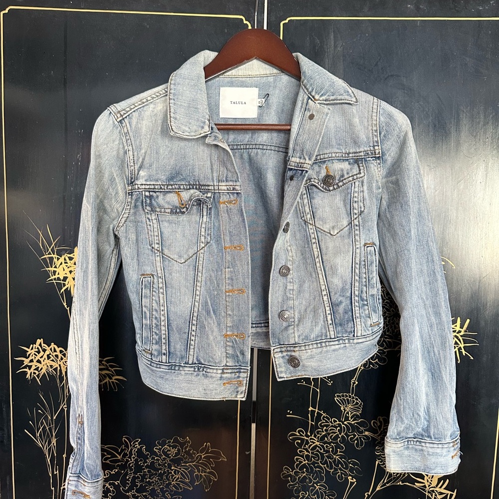 Cropped Jean jacket